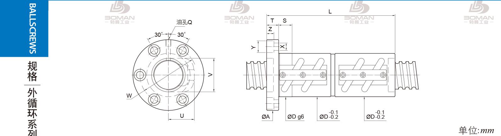 PMI FDVC-2510-3.5 PMI TBI研磨级滚珠丝杆
