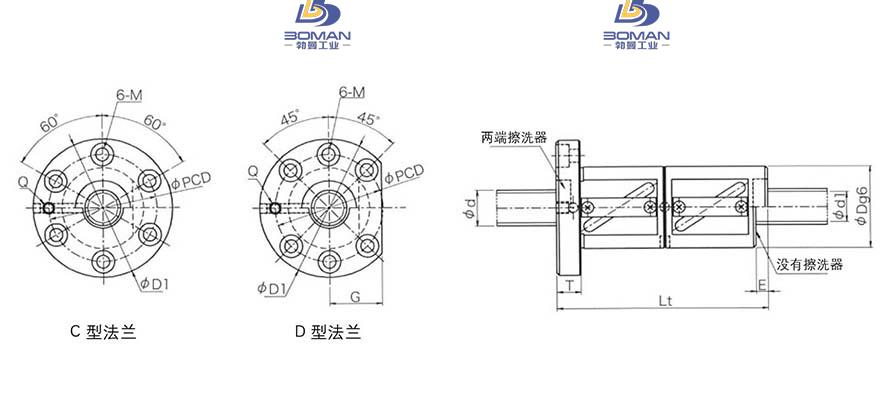 KURODA GR7012FD-CAPR 黑田RHA1543滚珠丝杆