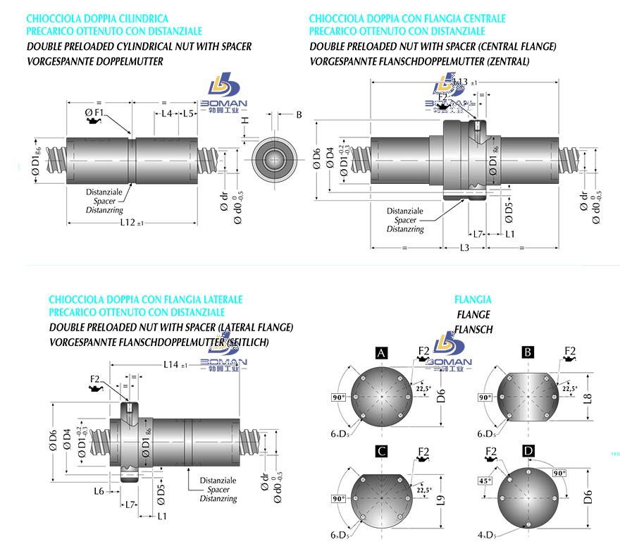 UMBRA S1D50-16M3 umbra丝杠官网
